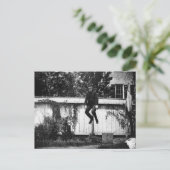 Victoriaans pompMan Briefkaart (Staand voorkant)