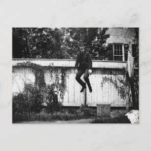 Victoriaans pompMan Briefkaart