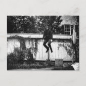 Victoriaans pompMan Briefkaart (Voorkant)