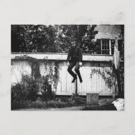 Victoriaans pompMan Briefkaart