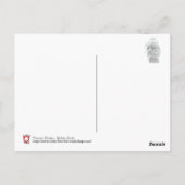 Victoriaans Postbox - Berkeley Castle Briefkaart (Achterkant)