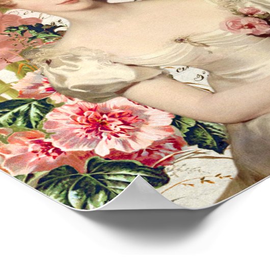 Victoriaans Poster van Royal Lady (Hoek)