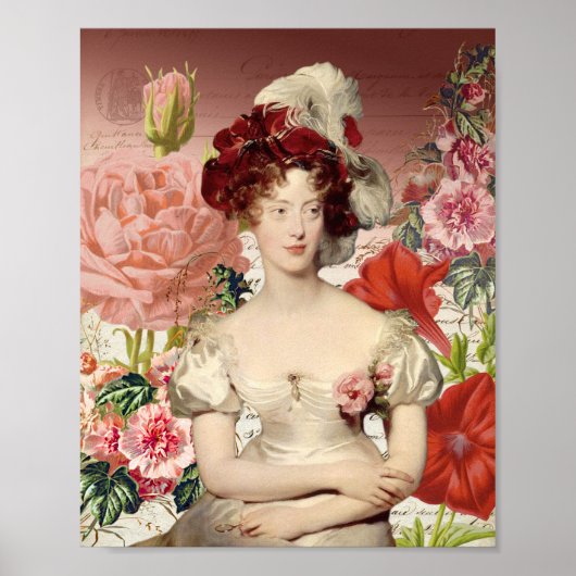 Victoriaans Poster van Royal Lady (Voorkant)