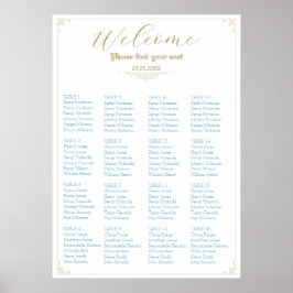 Victoriaans Poster voor bruiloft