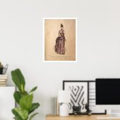 Victoriaans Poster voor gebustes (Thuiskantoor)