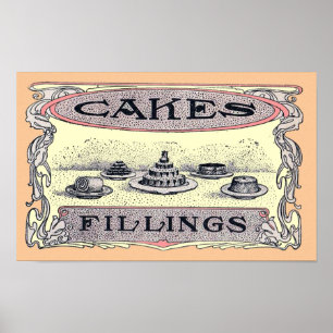 Victoriaans Poster voor reclame