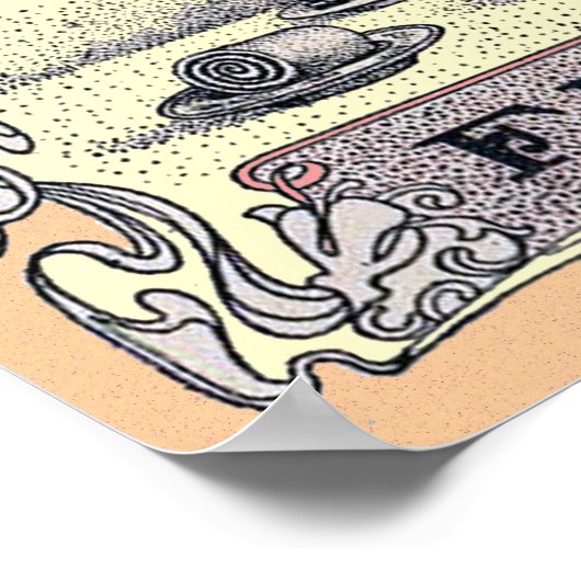  Victoriaans Poster voor reclame (Hoek)