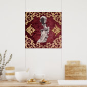 Victoriaans Poster voor wandkunst (Keuken)