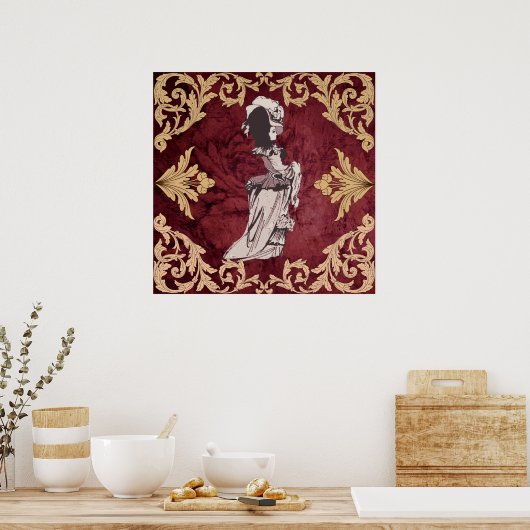 Victoriaans Poster voor wandkunst (Keuken)