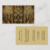 Victoriaans POTPOURRI, VOORKUIZEN: TOPAZ Visitekaartje (Voorkant / Achterkant)