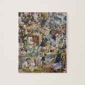 Victoriaans puzzel legpuzzel (Verticaal)