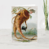  Victoriaans rare kerst Kaart (Voorkant)