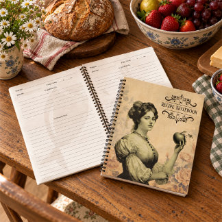 Victoriaans Receptenboek Notitieboek