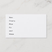  Victoriaans Red Roses Visitekaartje (Achterkant)