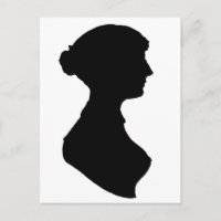 Victoriaans Regency Vrouw Silhouet Onafhankelijke 