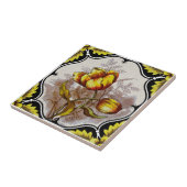 Victoriaans reproductie met handmatige kleuren tegeltje (Zijkant)