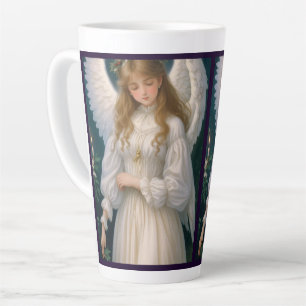 Victoriaans  Retro Christmas Angel Latte Mok