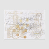 Victoriaans Reverie Collage Tissue Paper Tissuepapier (Voorkant)