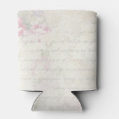 Victoriaans Rocking Horse en Poinsettia Kerstmis Blikjeskoeler (Achterkant)