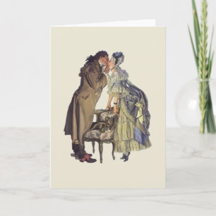 Victoriaans Romance Jubileum Kaart