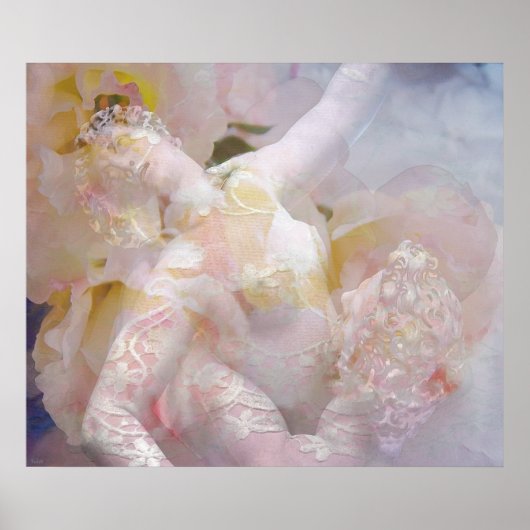 Victoriaans Romanic Love Print (Voorkant)