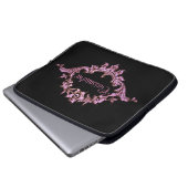 Victoriaans Romantic Steampunk Persoonlijk Laptop Sleeve (Voorkant onderkant)
