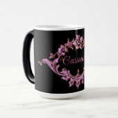  Victoriaans Romantic Steampunk Persoonlijk Magische Mok (Voorkant links)