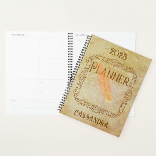 Victoriaans Romantic Steampunk Persoonlijk Planner (Display)