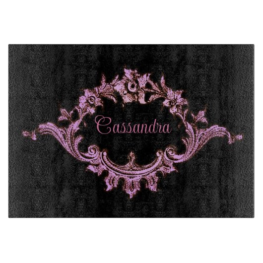  Victoriaans Romantic Steampunk Persoonlijk Snijplank (Voorkant)