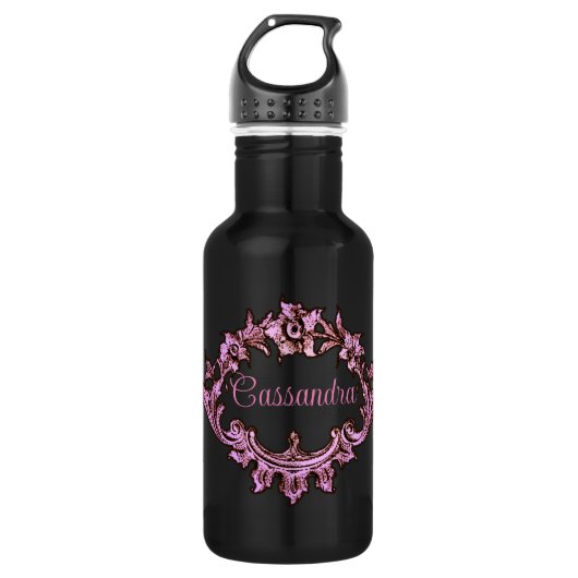  Victoriaans Romantic Steampunk Persoonlijk Waterfles (Voorkant)