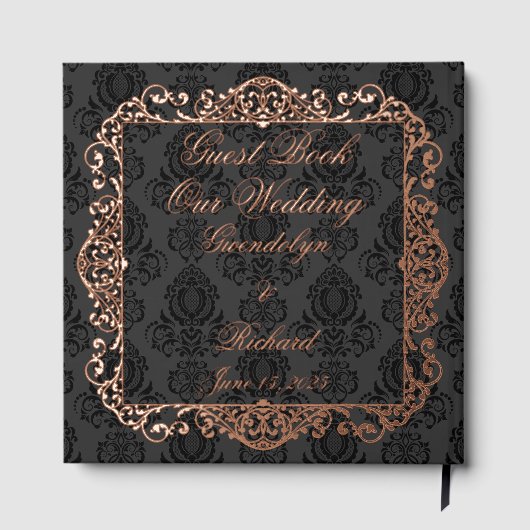  Victoriaans Romantisch sprookje Gastenboek (Achterkant)