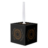 Victoriaans Romantisch Steampunk Antiek Decoratie (Achter hoekig)