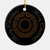  Victoriaans Romantisch Steampunk Antiek Keramisch Ornament (Voorkant)