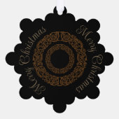  Victoriaans Romantisch Steampunk Antiek Ornament Kaart (Achterkant)