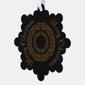  Victoriaans Romantisch Steampunk Antiek Ornament Kaart (Links)