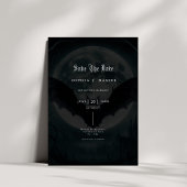 Victoriaans romantische gotische bruiloft save the date