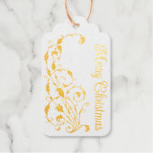  Victoriaans romantische kerst Cadeaulabels (Voorkant)