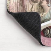 Victoriaans Romantische liefdesbrieven Muismat (Hoek)