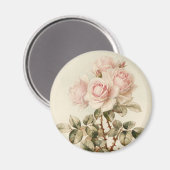  Victoriaans Romantische Rozen Magneet (Voorkant / Achterkant)