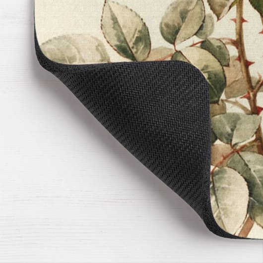 Victoriaans Romantische Rozen Muismat (Hoek)