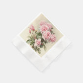  Victoriaans Romantische Rozen Servetten (Hoek)