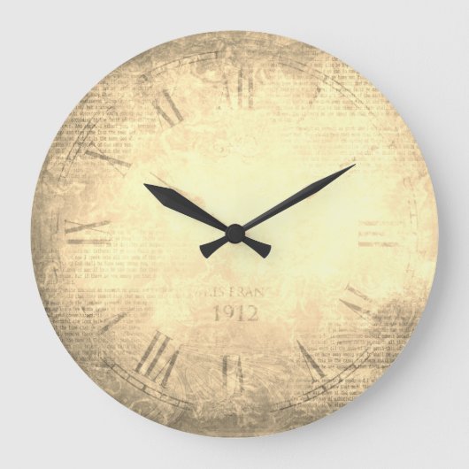 Victoriaans Romeins cijfer Grote Klok (Voorkant)