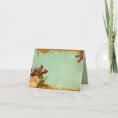 Victoriaans Roos Blank Note Cards Kaart (Voorkant)