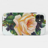 Victoriaans Roos Case-Mate iPhone Case (Achterkant (horizontaal))