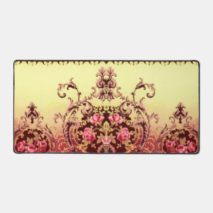 Victoriaans roos elegant florale vintage bureaumat