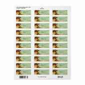 Victoriaans Roos Elegant Labels (Full Sheet)
