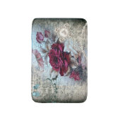 Victoriaans Roos Ephemera Badmat (Voorkant Verticaal)