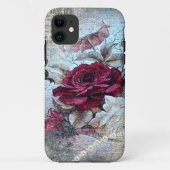 Victoriaans Roos Ephemera Case-Mate iPhone Case (Achterkant)
