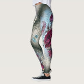 Victoriaans Roos Ephemera Leggings (Links)