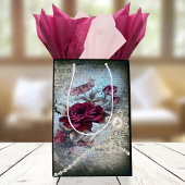 Victoriaans Roos Ephemera Medium Cadeauzakje